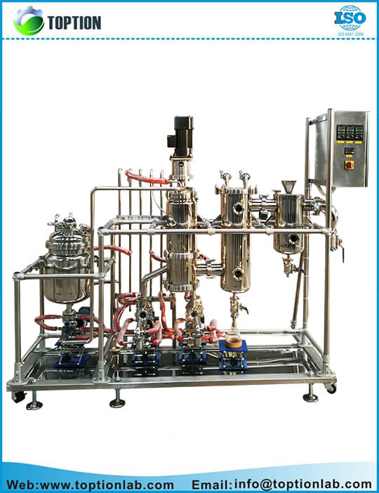 Small Laboratory Short Path Molecular Distillation Apparatus