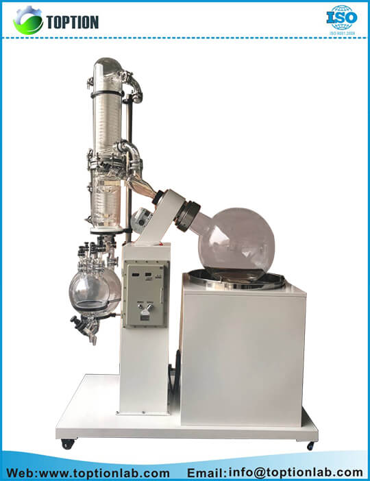 Large Rotary Evaporator With Vacuum And Chiller