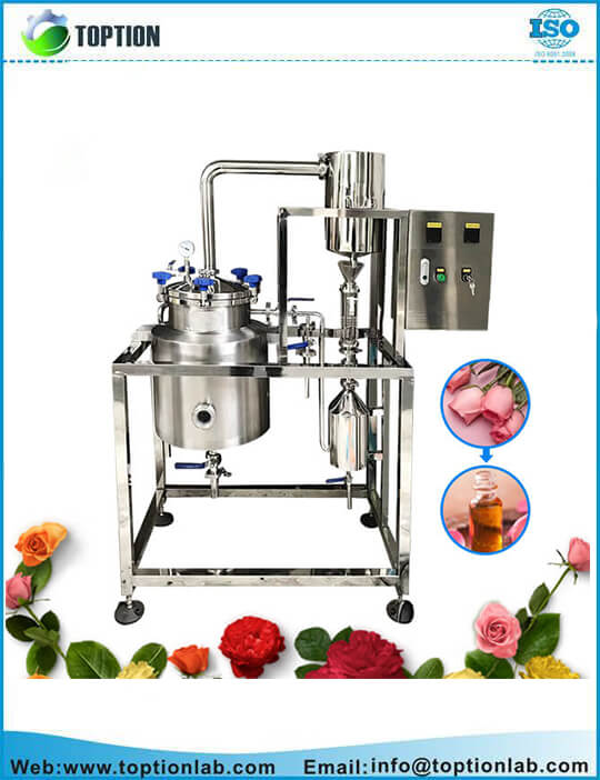 rose oil extraction machine