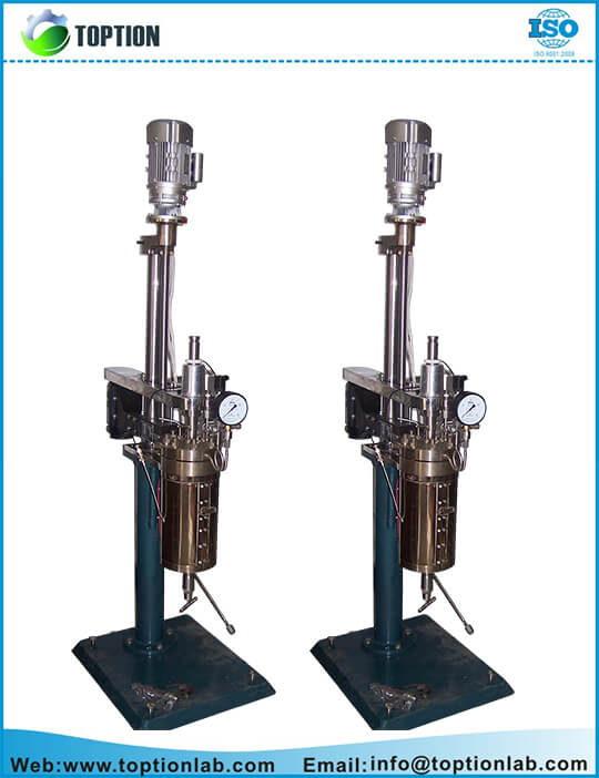 Hand-lifted High Pressure Reactor