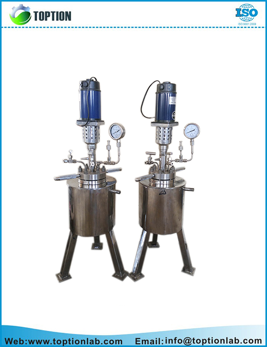 Hand-Lifted High Temperature  Stainless Steel Pressure Reactor