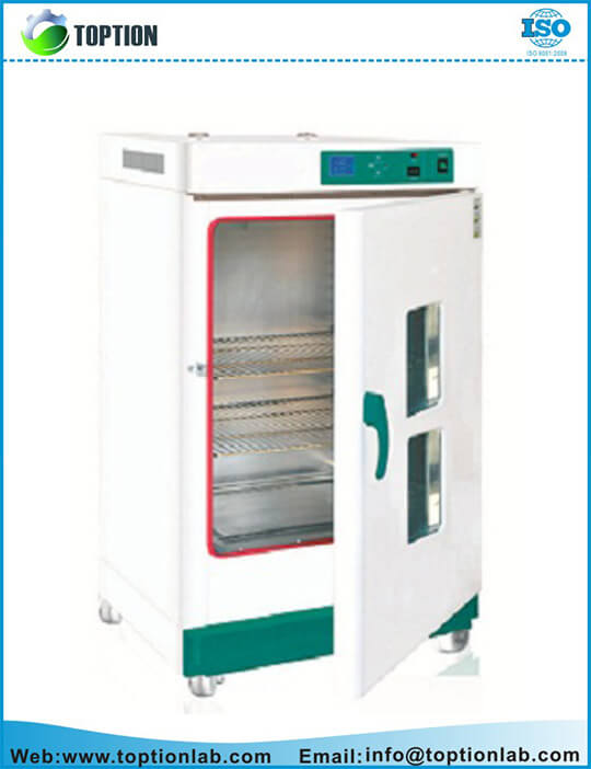 Lab Forced Air Drying Oven Stainless Steel Chamber
