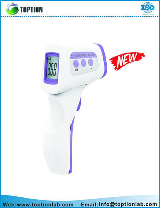 Infrared forehead thermometer gun