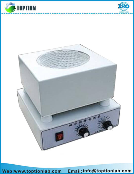 Magnetic stirrer with hot plate laboratory mixers