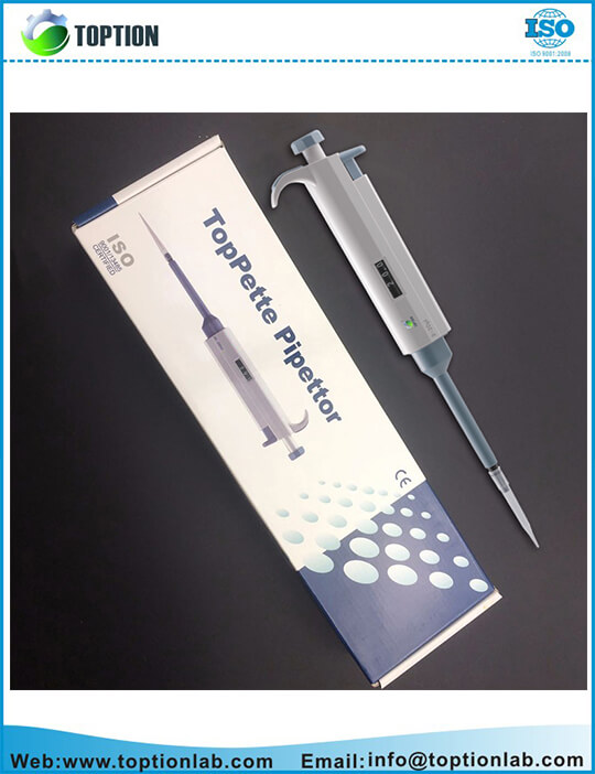 5ul Lab Pipette, Single Channel Fixed Volume TopPette Pipettor
