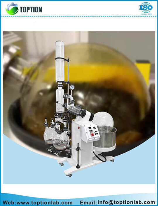 Rotovap distillation rotary evaporator industrial