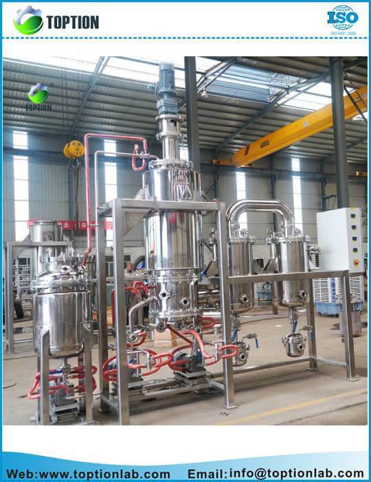 Industrial oil distillation equipment