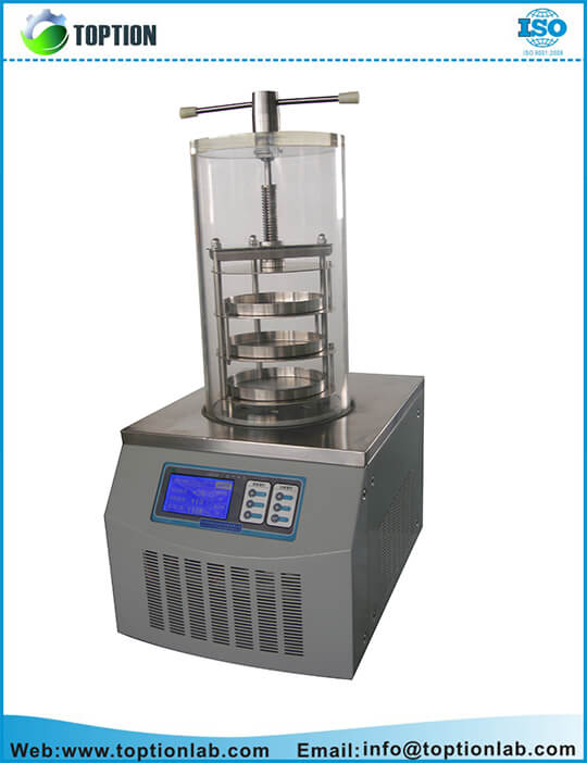 CE Certified Laboratory Freeze Dry Machine Lyophilizer Vacuum