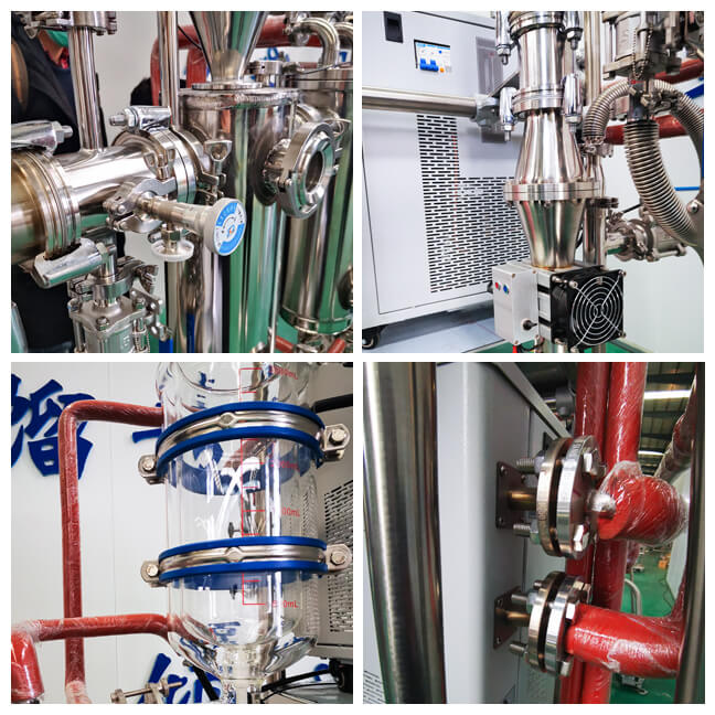 Lab scale molecular distillation equipment;