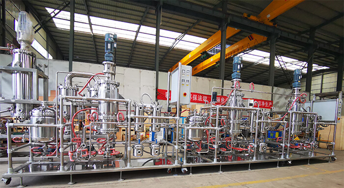 multi stage molecular distillation equipment;