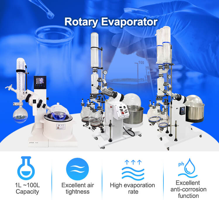 rotavapor for laboratory rotary evaporation;