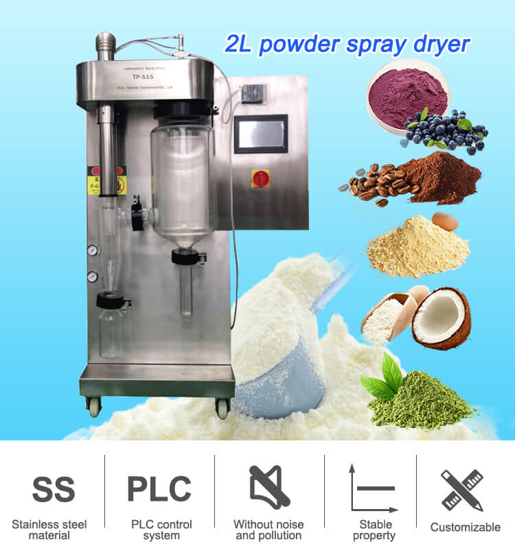 spray drying equipment powder making machine;