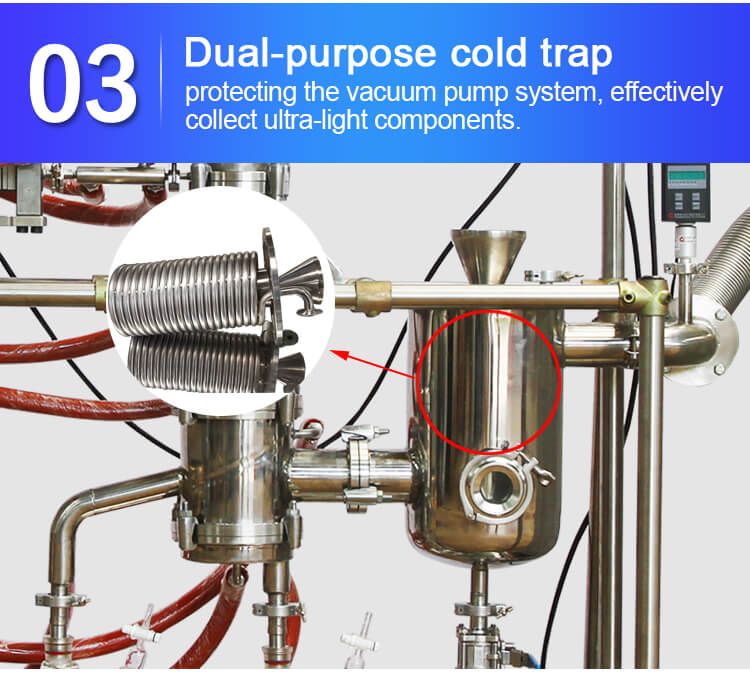 Lab Molecular Distillation Essential Oil Distillation Equipment;