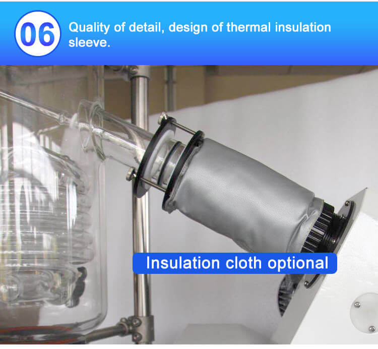 Rotary Vacuum Evaporator In Industrial;