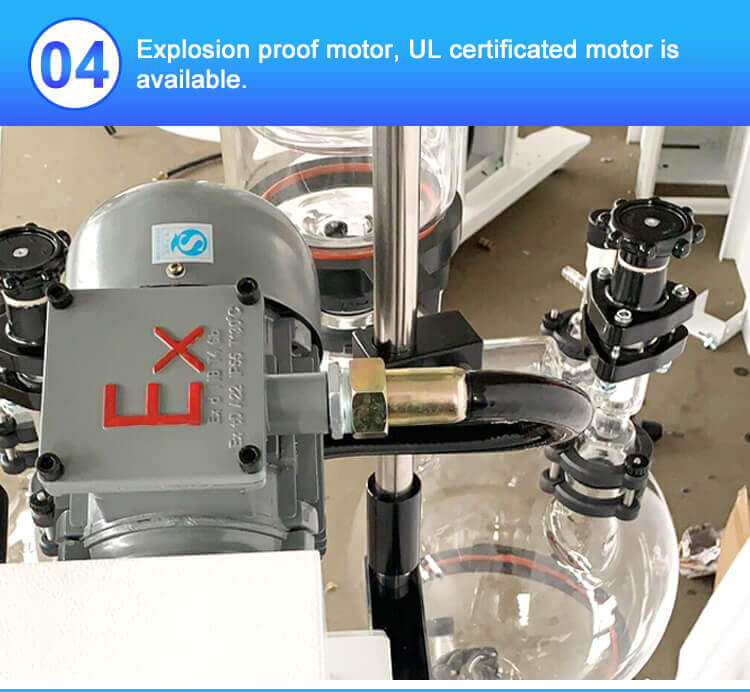 Vacuum Rotary Evaporator 20L;