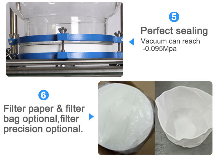 Pour Type Vacuum Glass Filter;