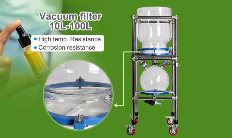 Vacuum Filter Stainless Steel 20L;