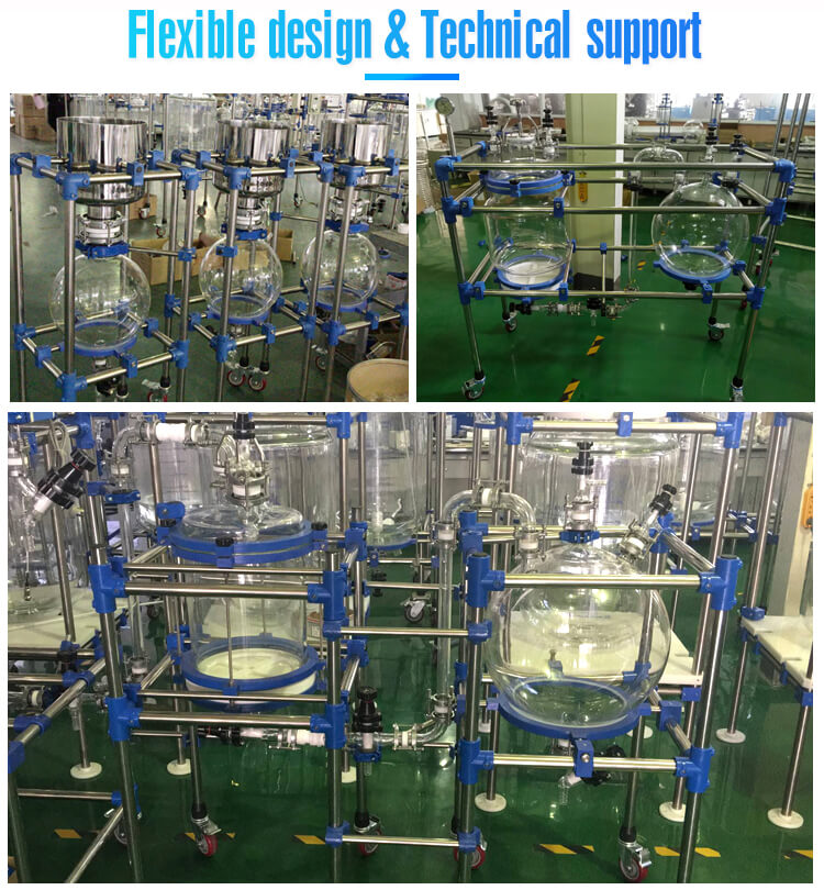 Glass vacuum filtration funnel /nutsche filter price;