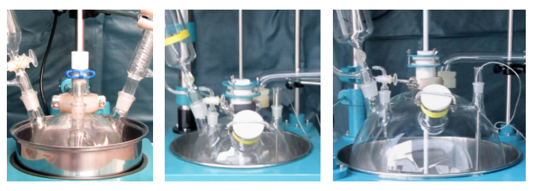Laboratory Single Layer Glass Reaction Vessel;